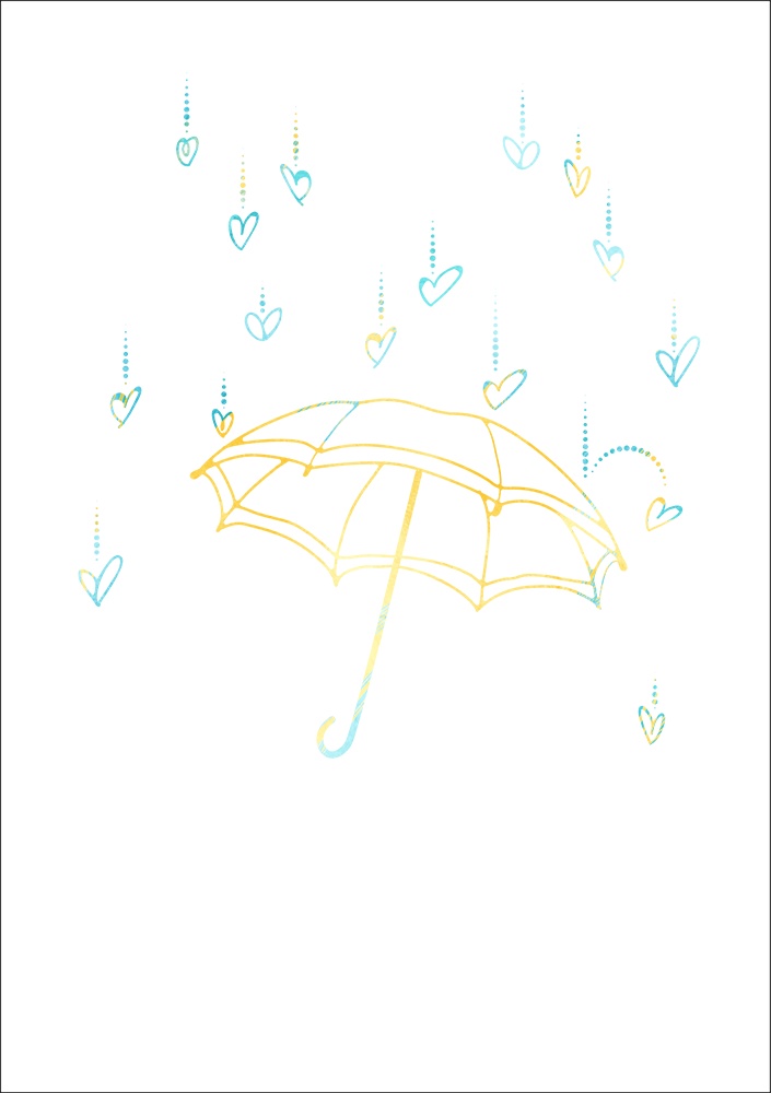 【印刷用】ハートのイラスト