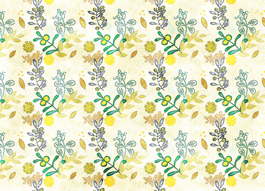 【印刷用】アルファベット・パターン素材「NATURAL」