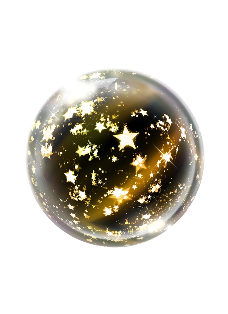 【印刷用】煌めくガラスドーム素材
