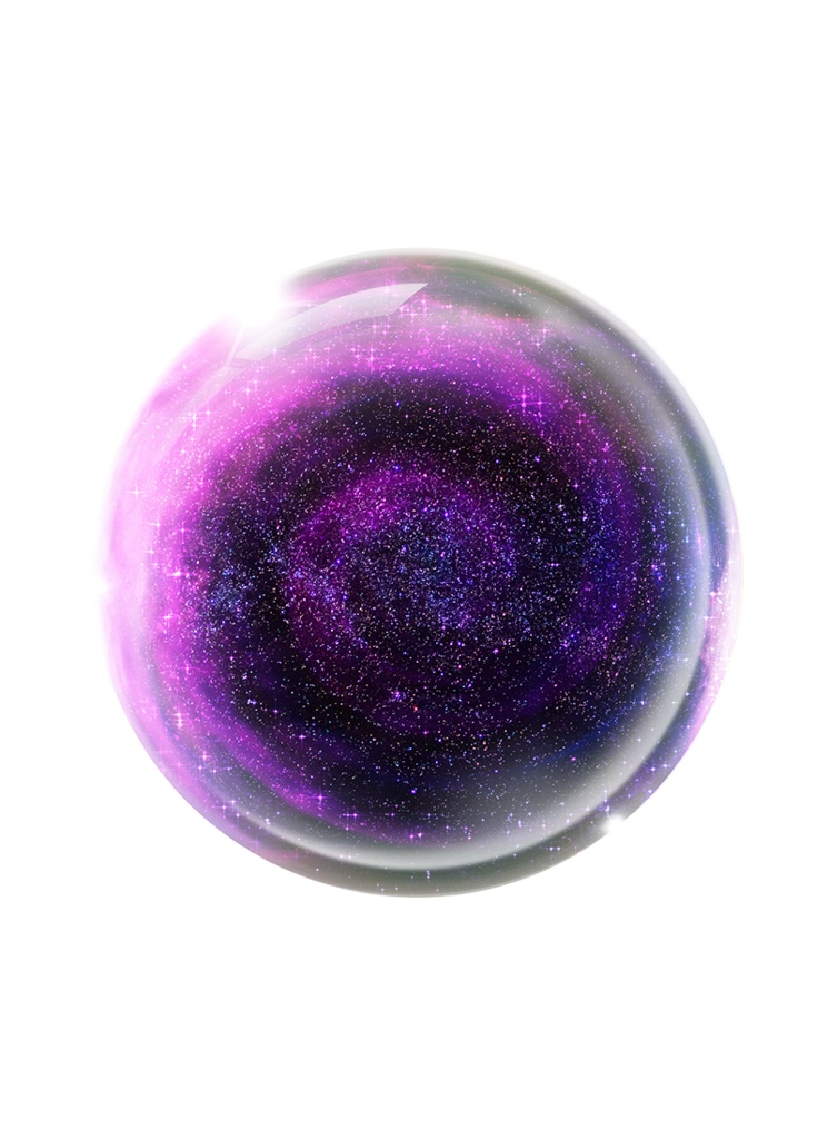 【印刷用】煌めくガラスドーム素材