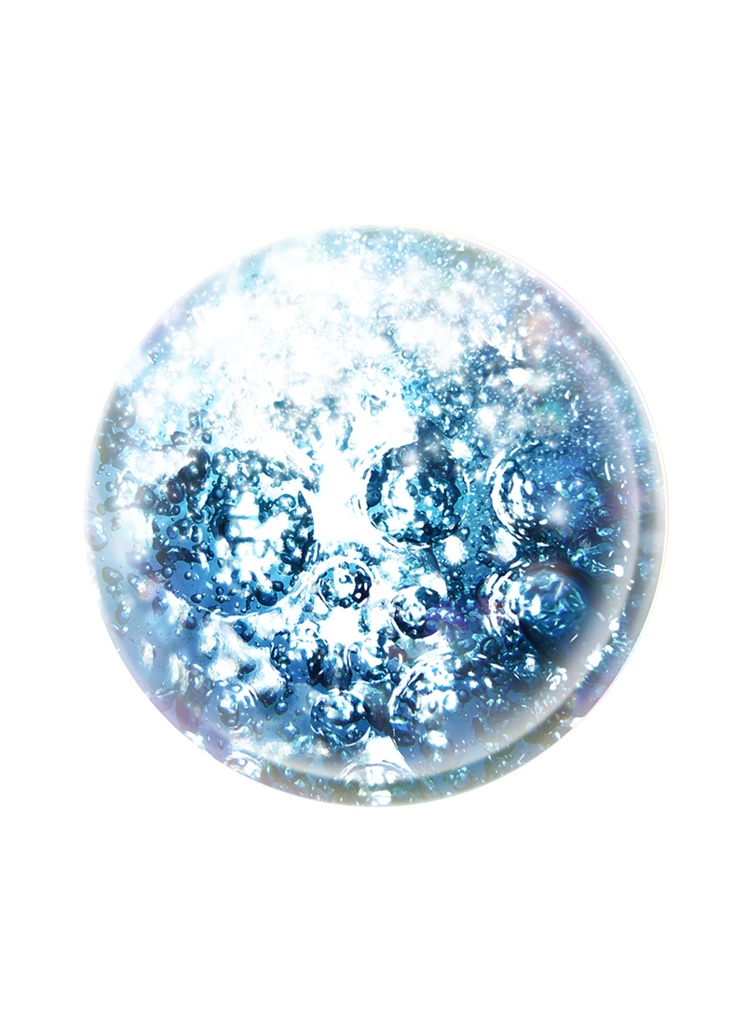 【印刷用】煌めくガラスドーム素材