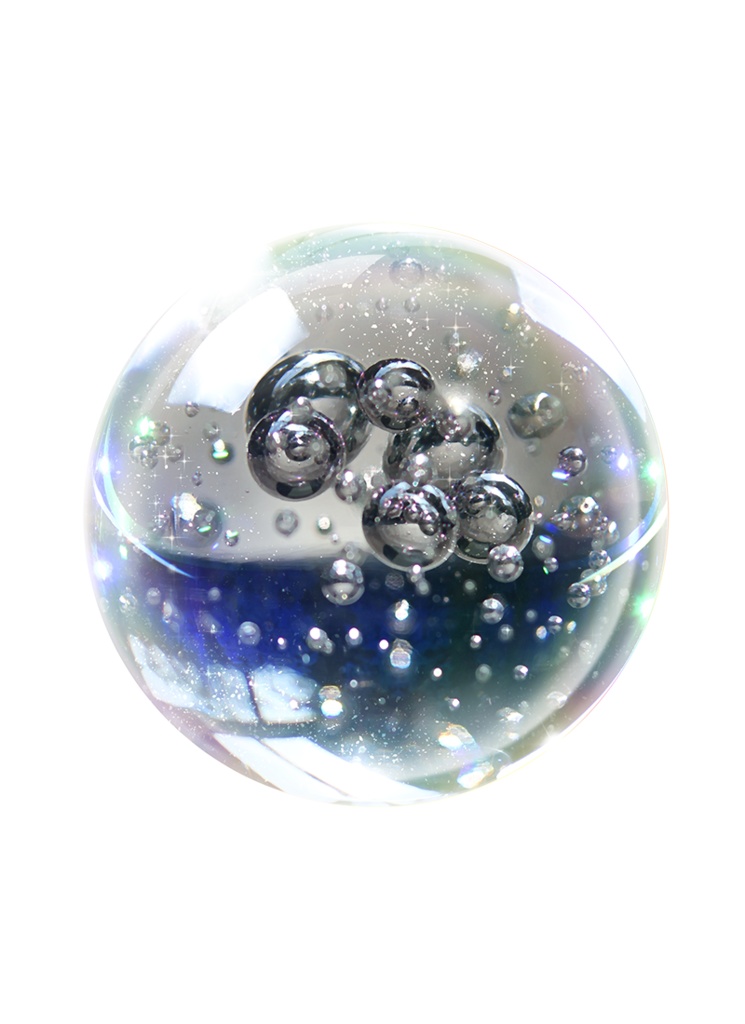 【印刷用】煌めくガラスドーム素材