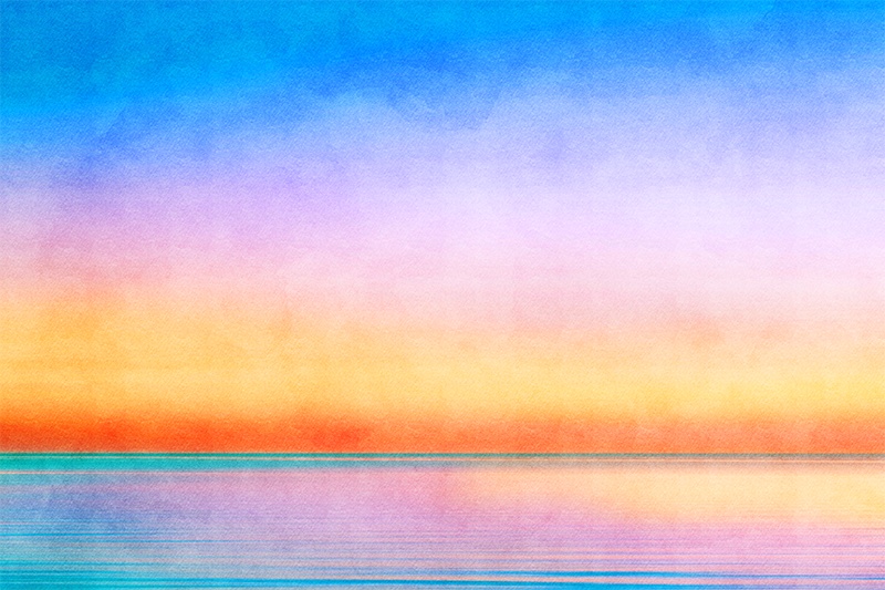 【印刷用】フォトジェニックな空の素材