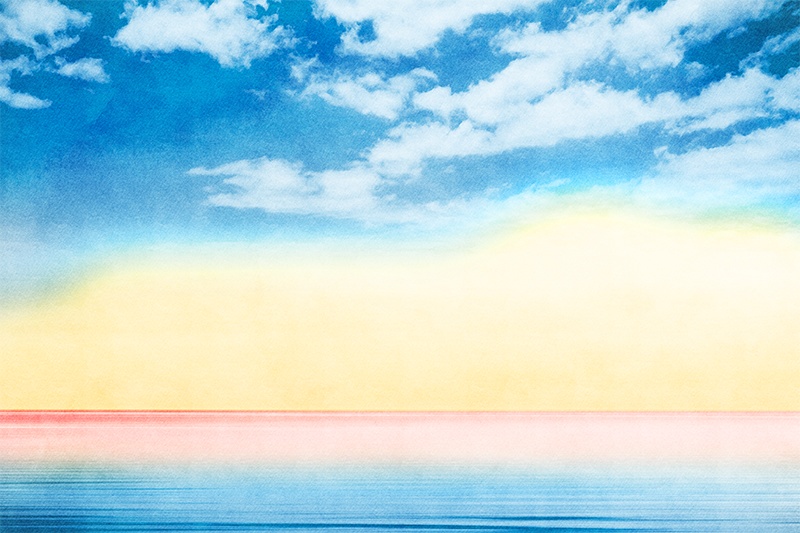 【印刷用】フォトジェニックな空の素材