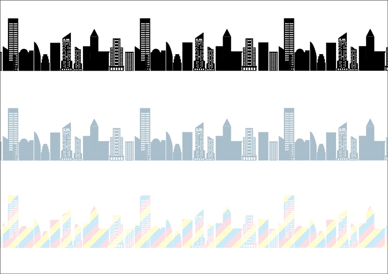 【印刷用】ファンシー&ポップなデザイン素材
