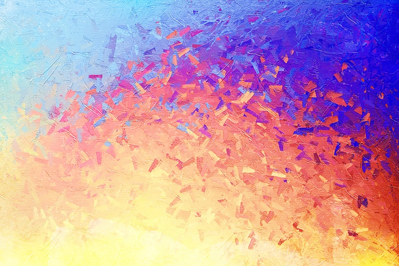 【印刷用】油絵風テクスチャ素材