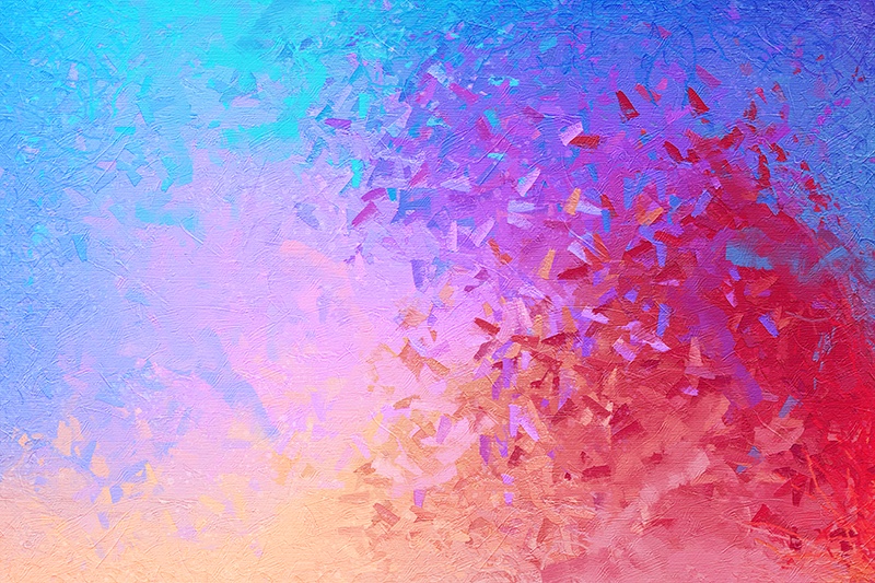 【印刷用】油絵風テクスチャ素材