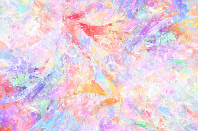 【印刷用】ホログラフィックテクスチャ素材