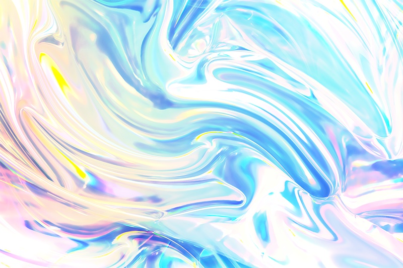 【印刷用】ホログラフィックテクスチャ素材