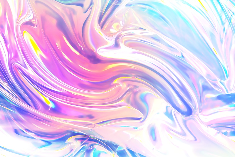 【印刷用】ホログラフィックテクスチャ素材