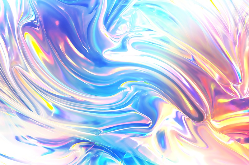 【印刷用】ホログラフィックテクスチャ素材