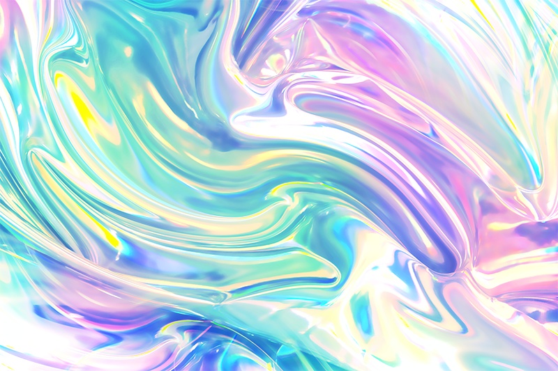 【印刷用】ホログラフィックテクスチャ素材