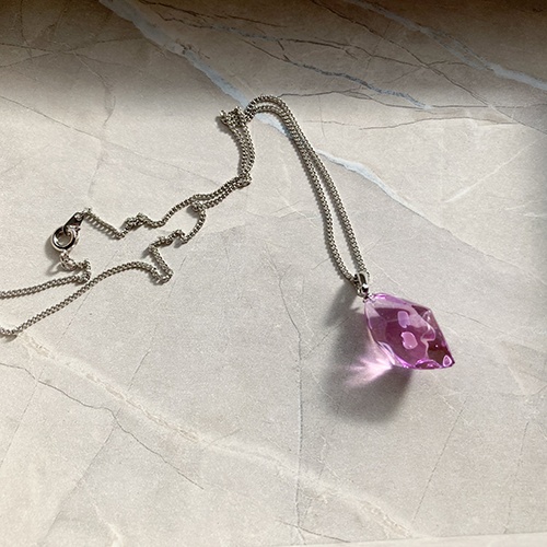 桜結晶ネックレス