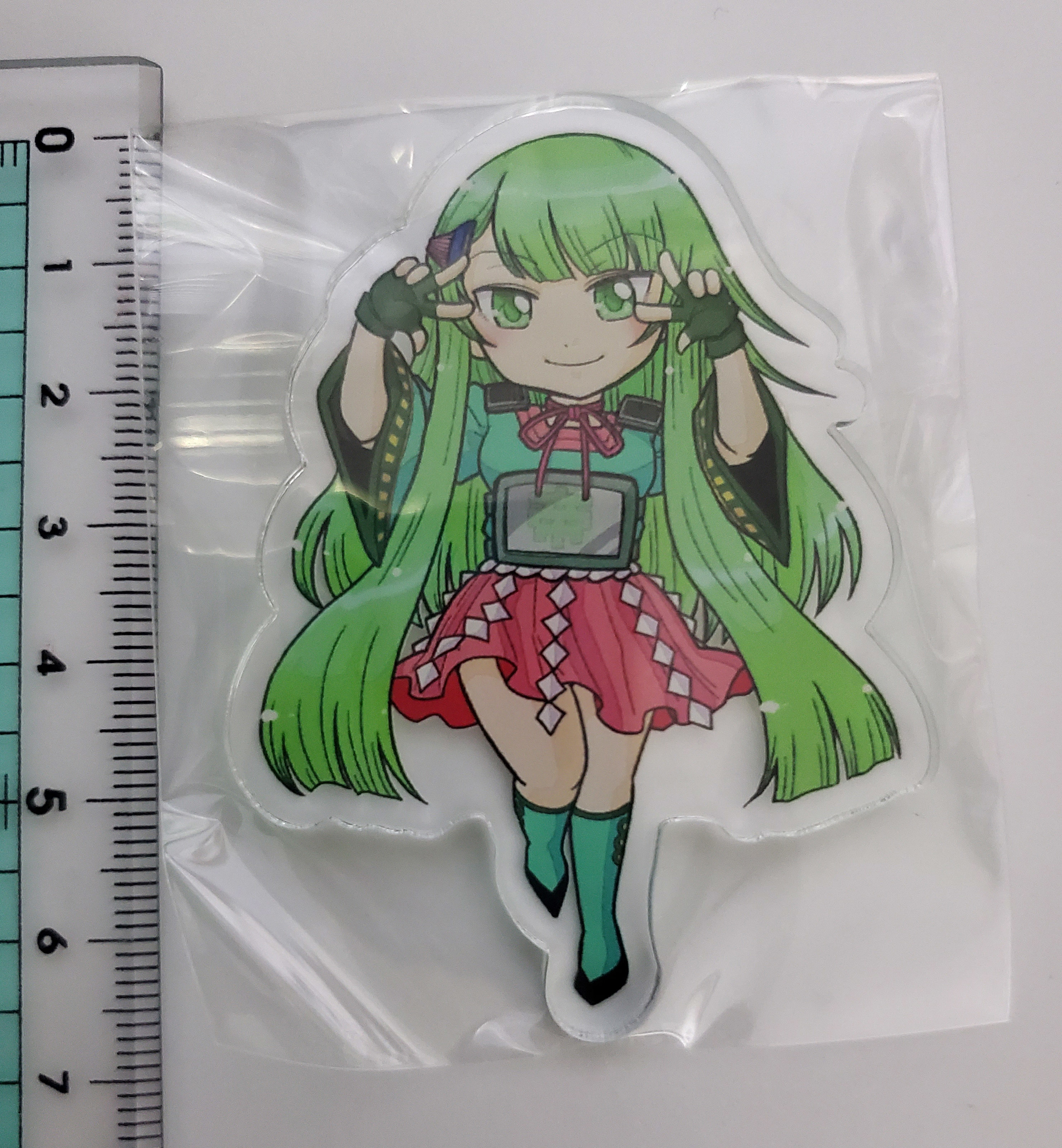 ミカドちゃん　アクリルバッジ