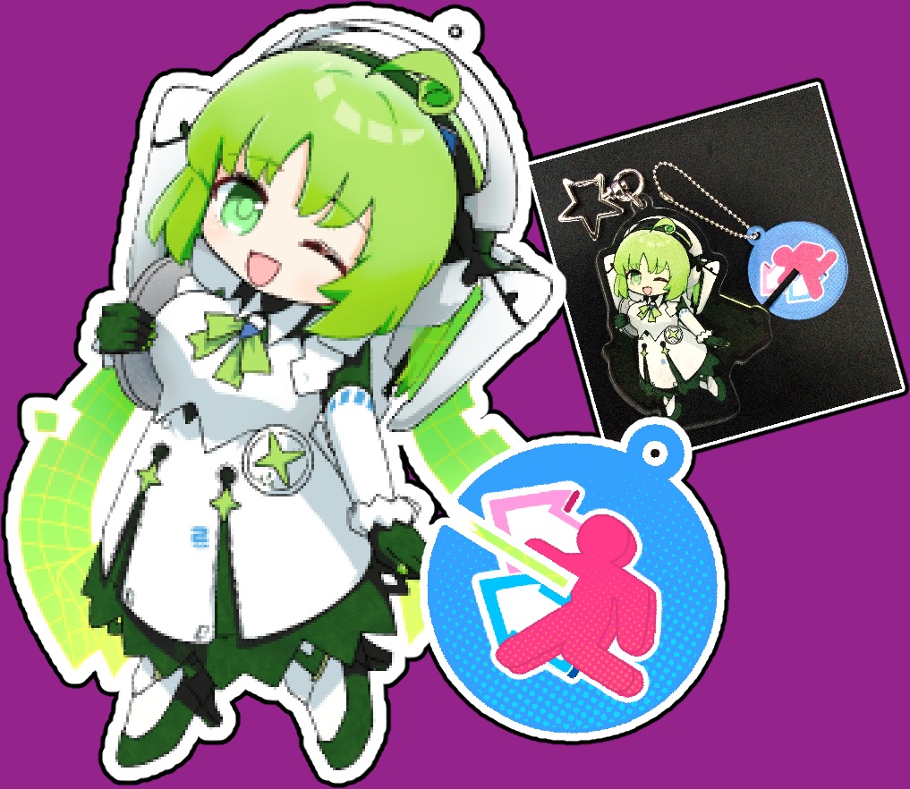 【アクキー＆アクスタ】ジャスミン おでかけアクキー＆アクスタ