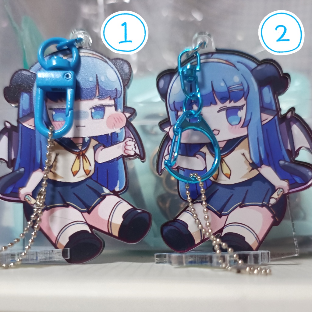 【アクキー&アクスタ】シルフィール お座り&おでかけ両面アクキー+アクスタ【トリッカル】