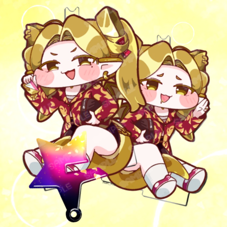 【アクキー＆アクスタ】ピラ お座り＆おでかけ両面アクキー+アクスタ【トリッカル】