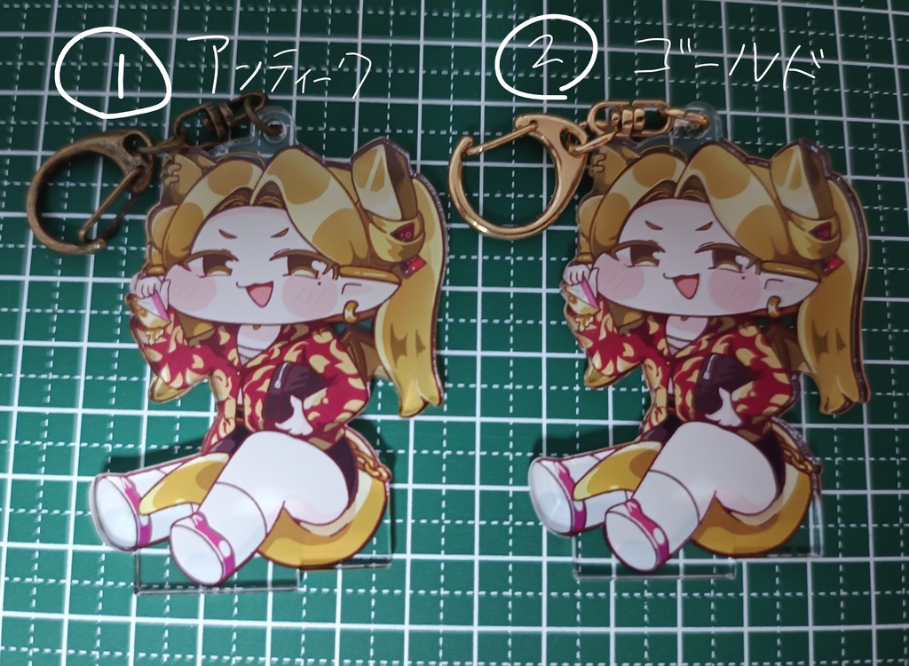 【アクキー&アクスタ】ピラ お座り&おでかけ両面アクキー+アクスタ【トリッカル】