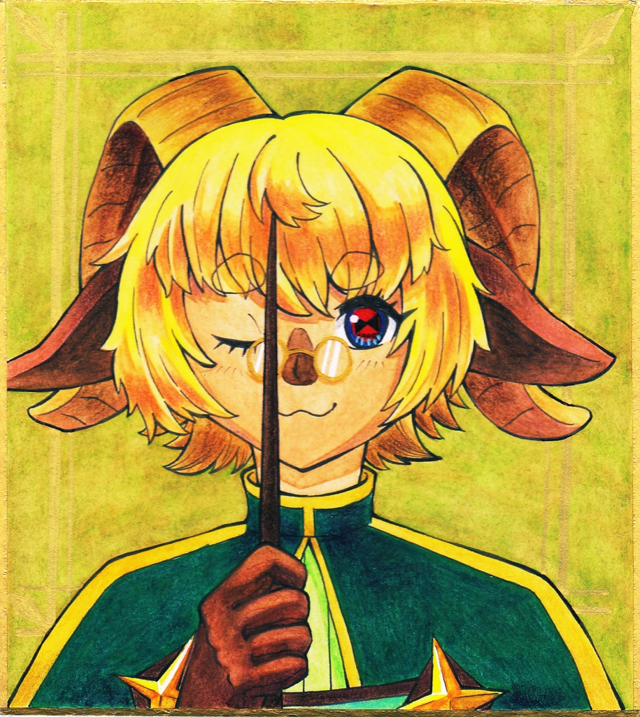 錬金術師ウィユヴェール　ミニ色紙