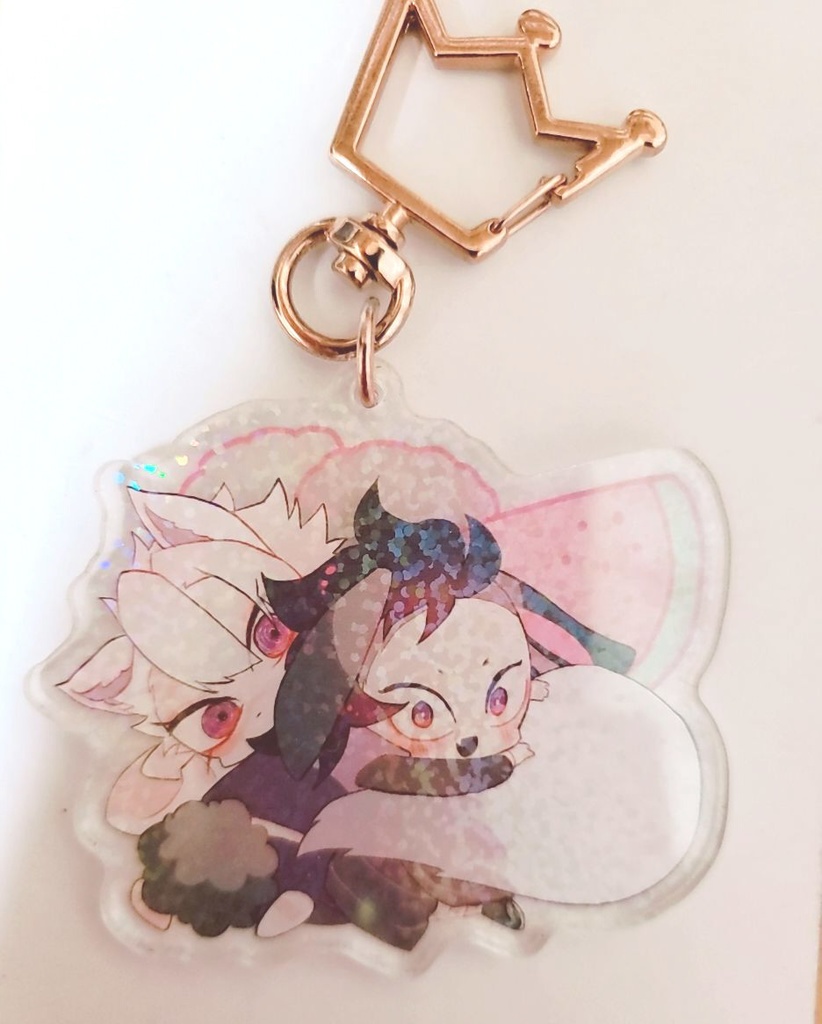 🐰🦊玄実アクキー