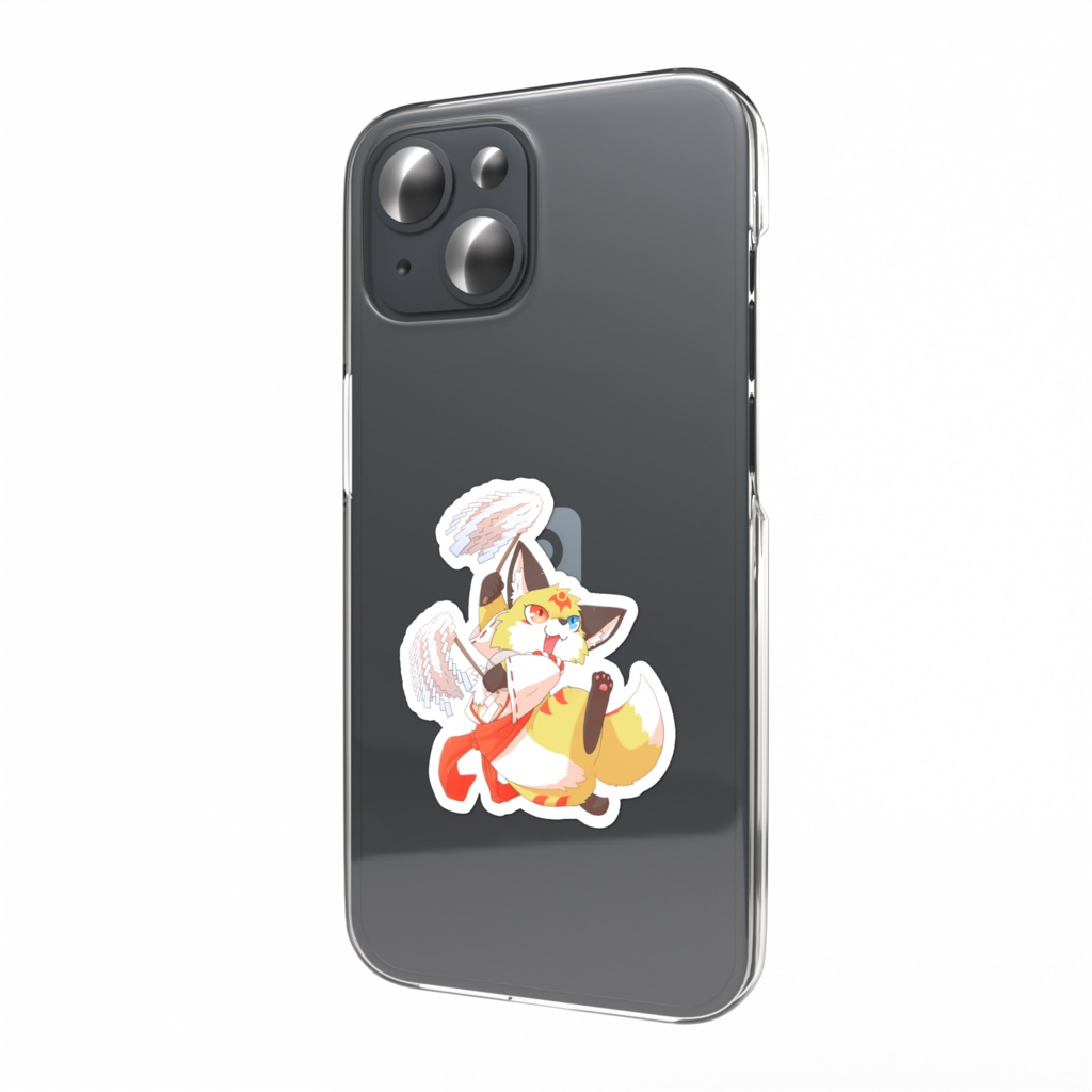 巫女ご祈祷いちびステッカー