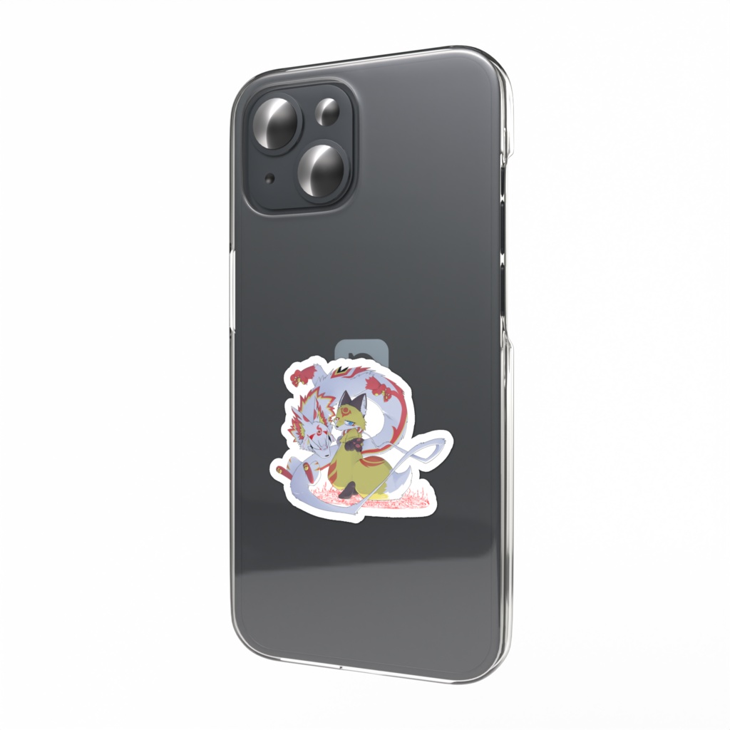 いちびと白いちびステッカー