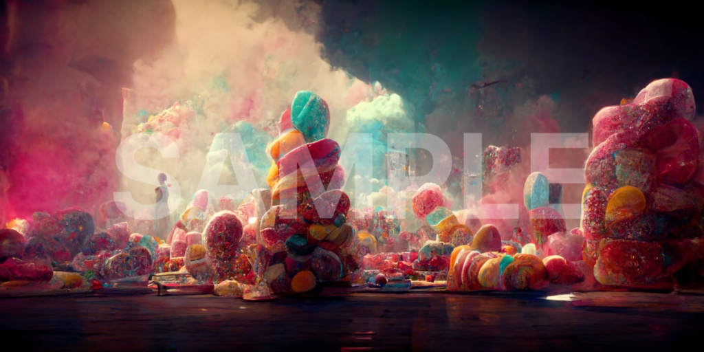 「お菓子」画像　３枚セット