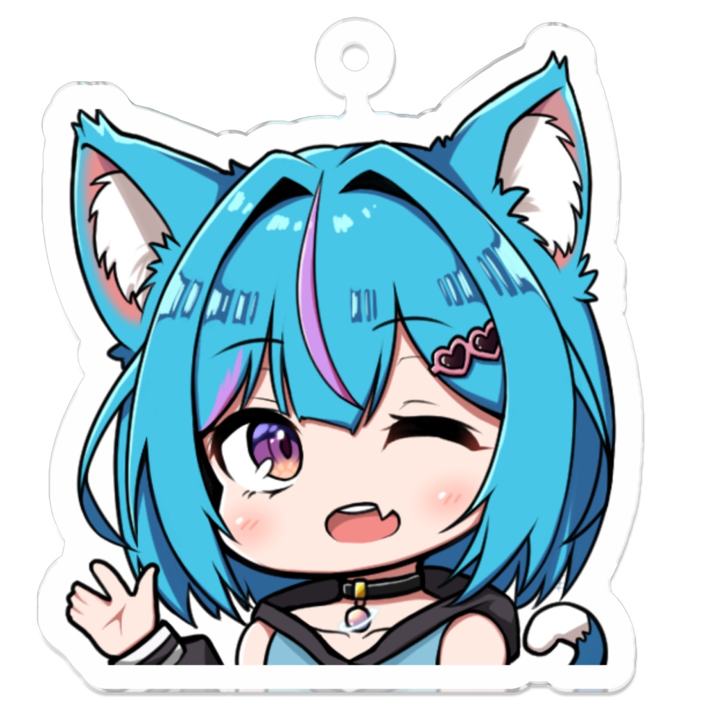 白神さとねのアクリルキーホルダー