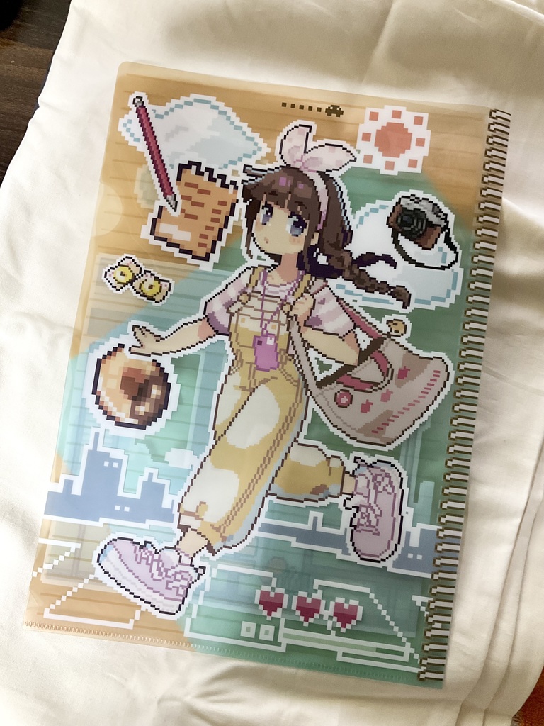 「SCRAPS」表紙イラストクリアファイル