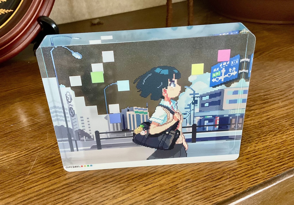 アクリルブロック「輝く街」