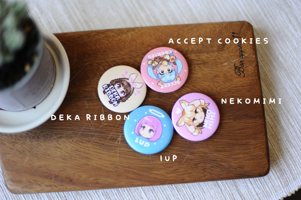 缶バッジ 4種類