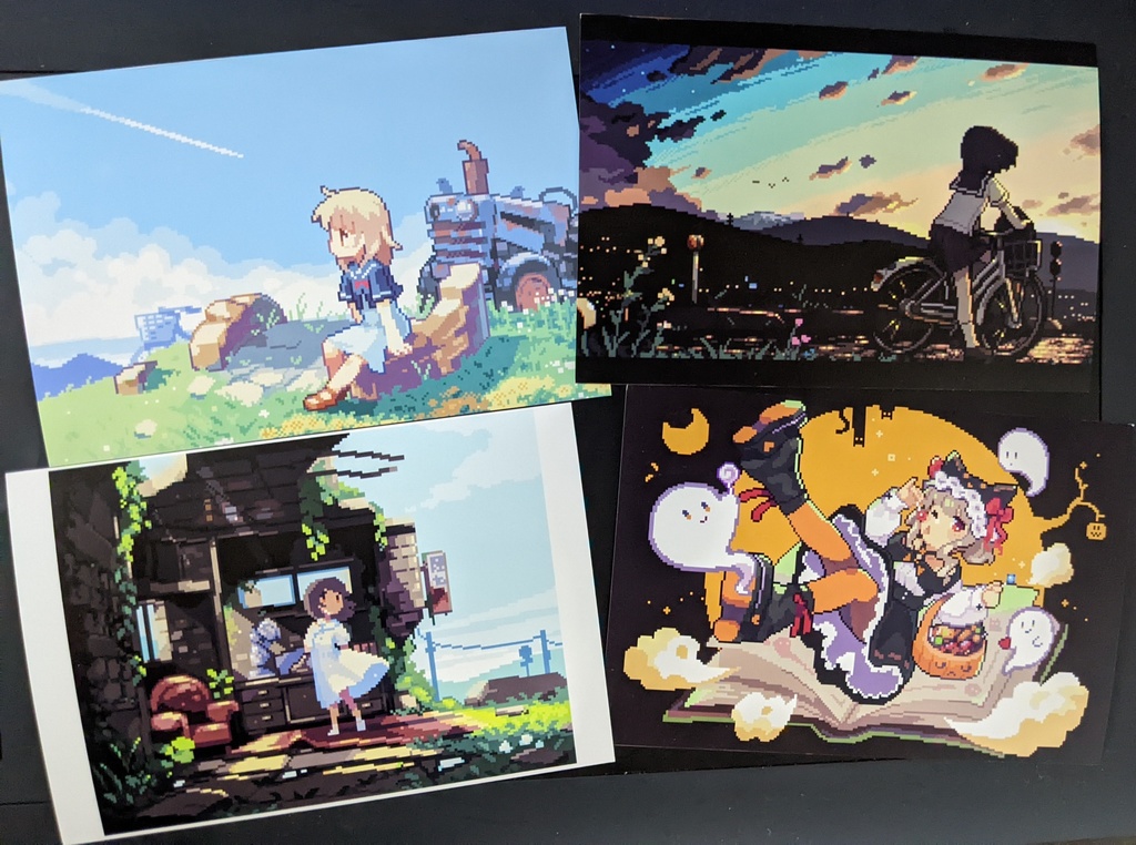 ポストカード 4種類