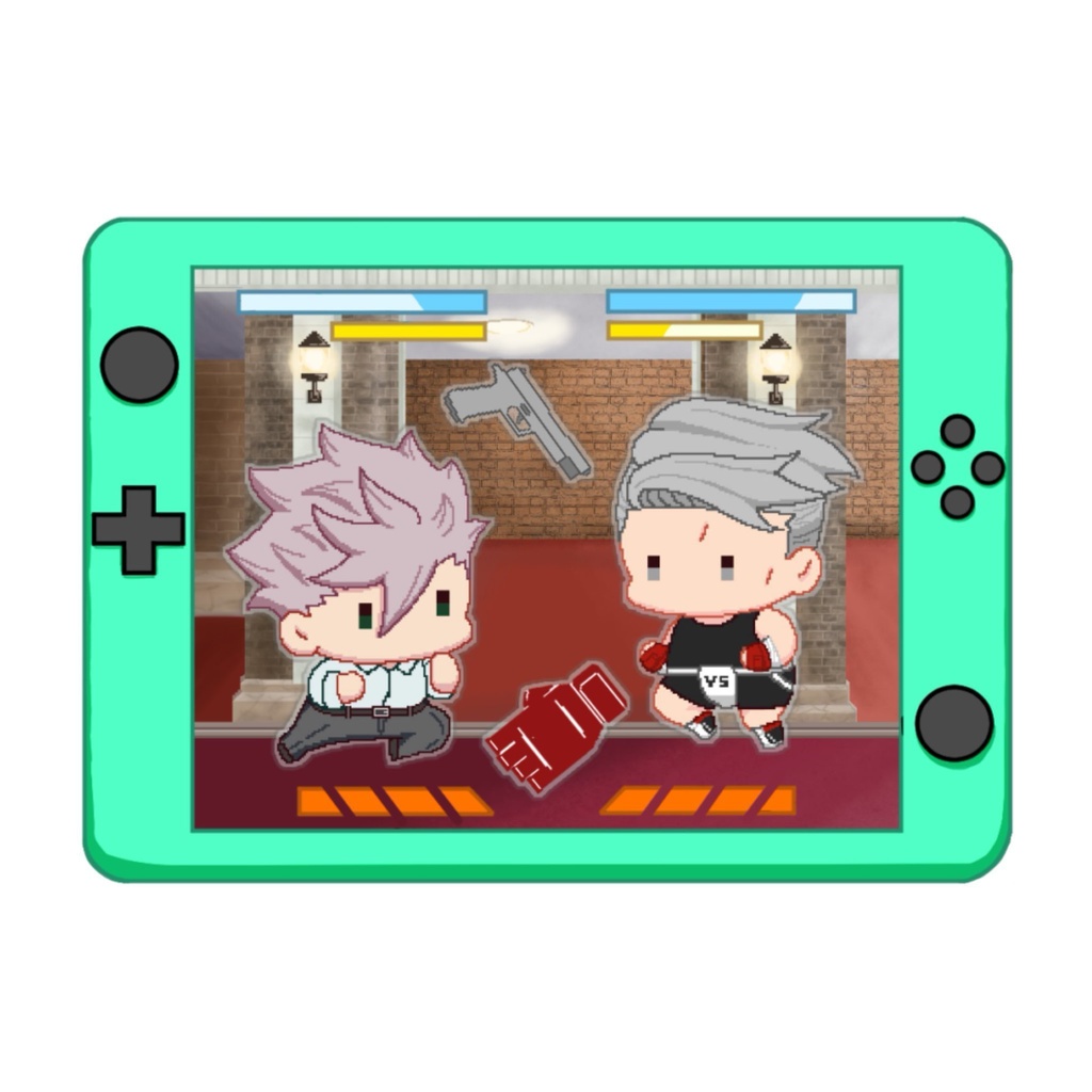 【シャカシャカアクキー】格闘ゲー厶風