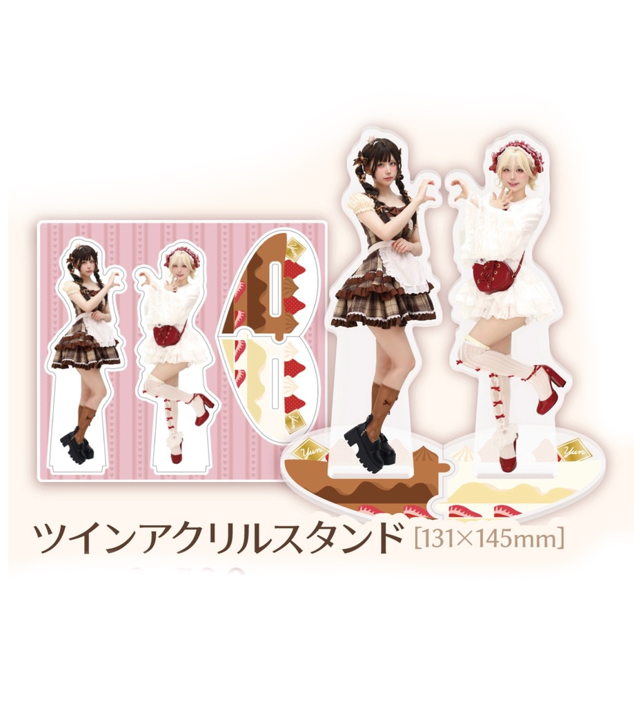 『C108』ツインアクリルスタンド🍰🍫´-