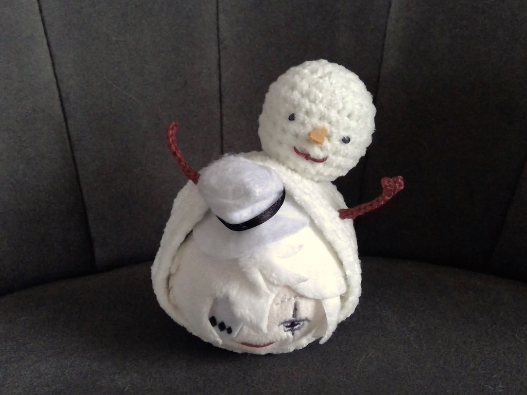 もちころ・もちマス用着ぐるみ/雪だるま(ノーマル)