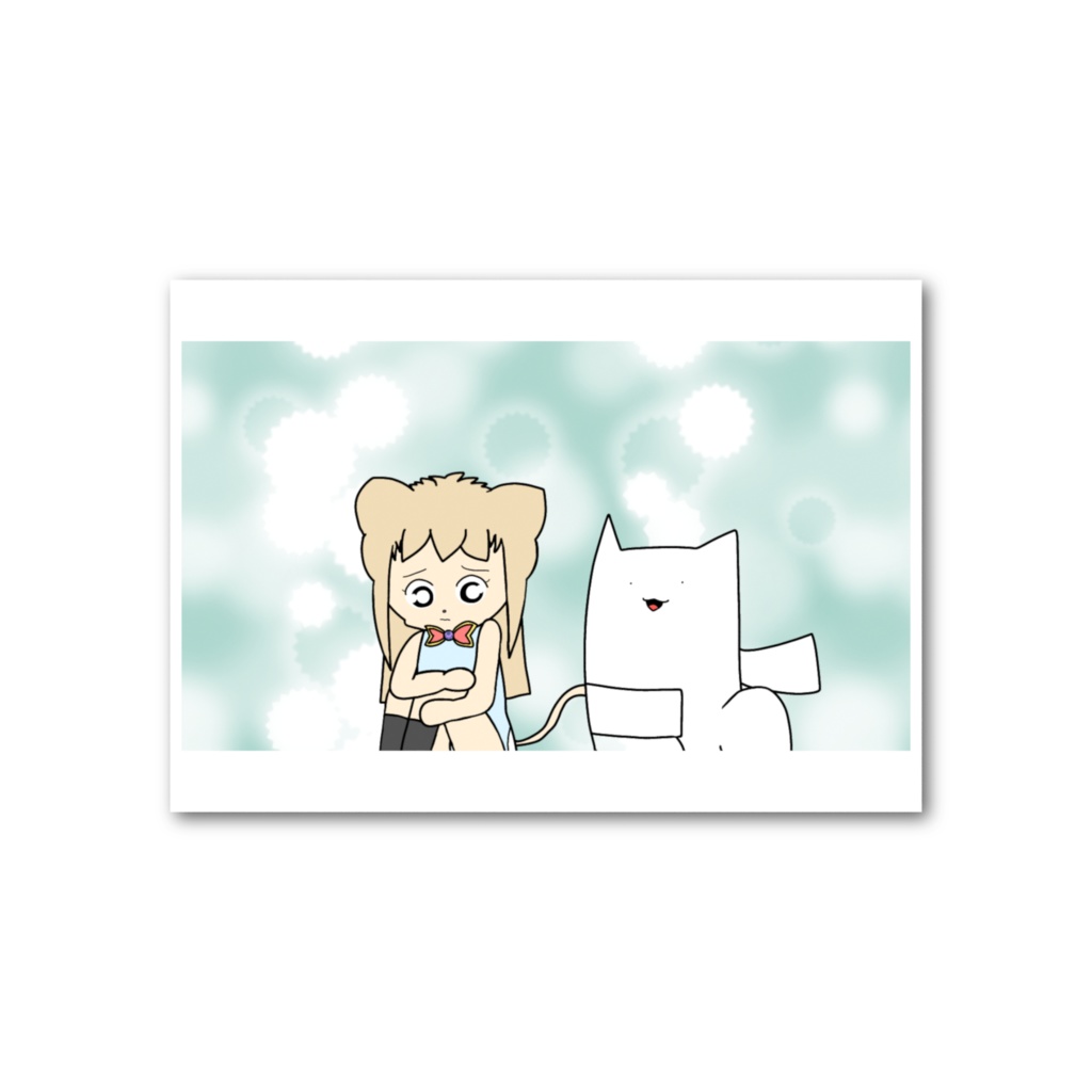 「おかしなマンガ」フォト風イラストカード 7
