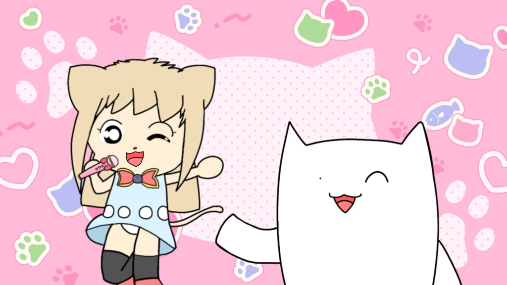 「おかしなマンガ」しょぼん&サーモン フォト風カード