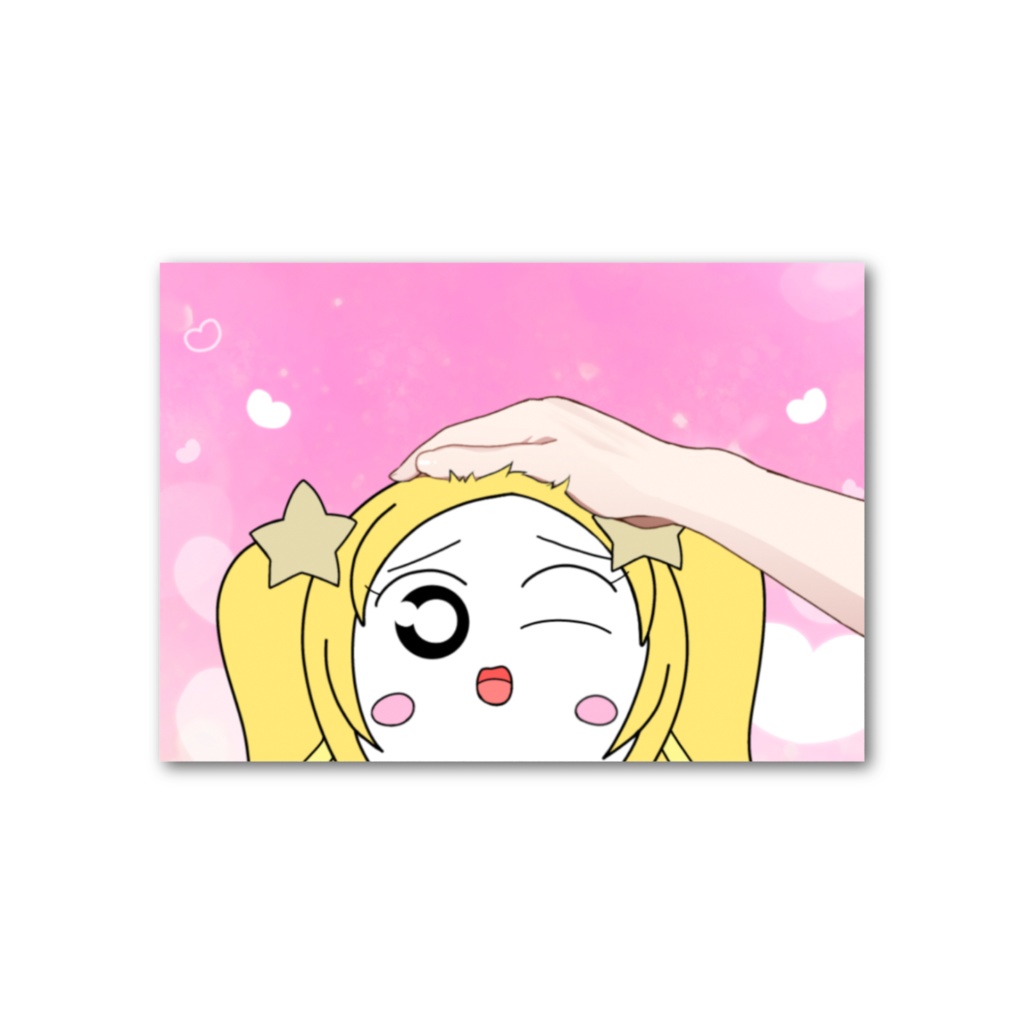 「おかしなマンガ」ひかのちゃん フォト風カード