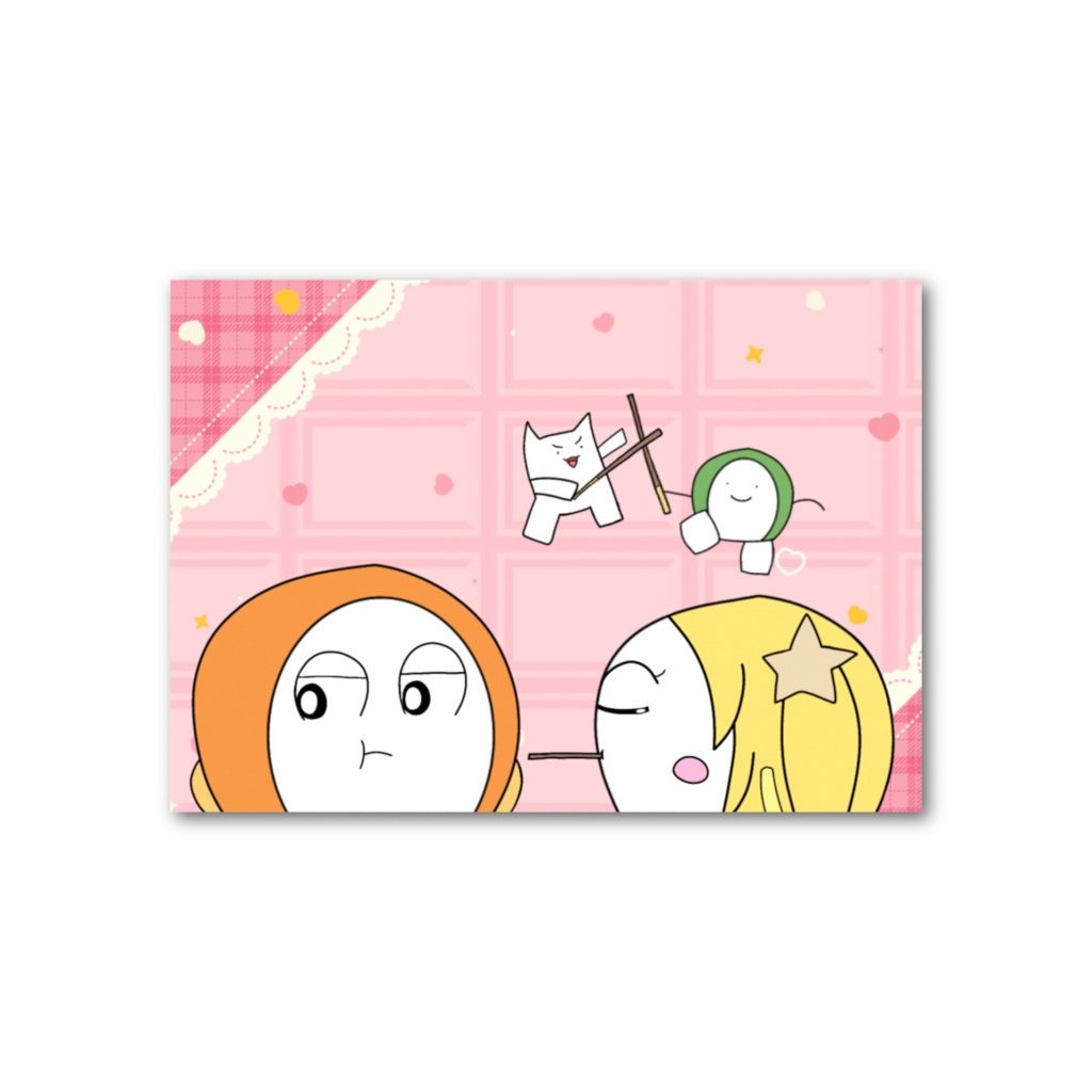 「おかしなマンガ」ポッキーの日(2023) フォト風カード