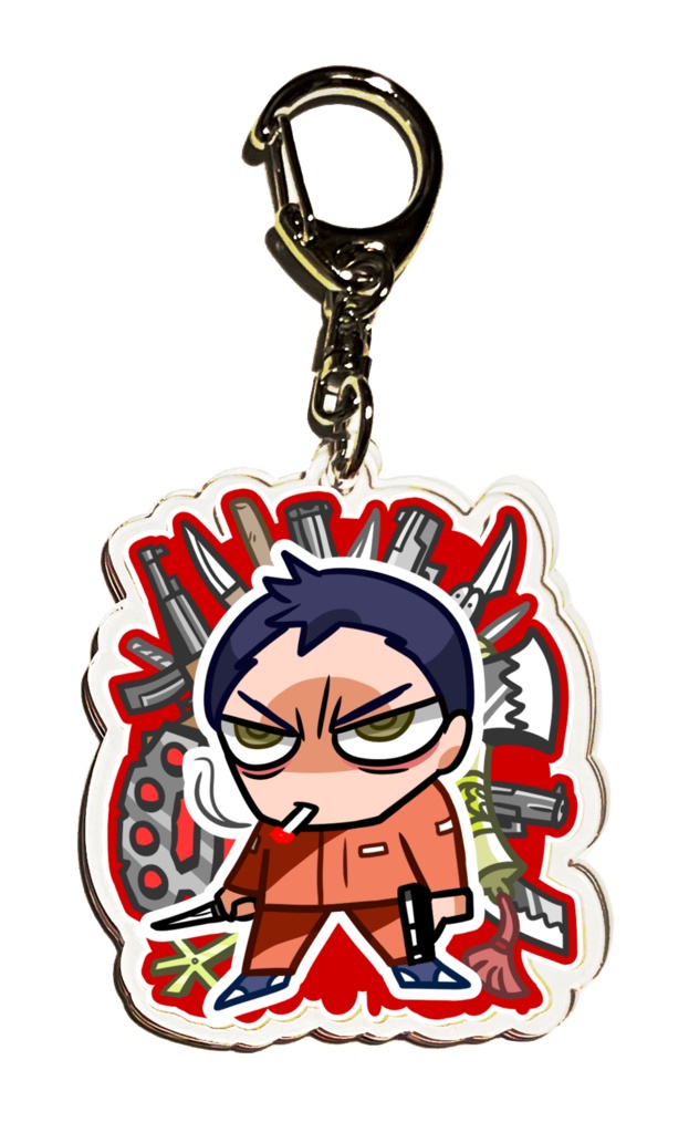 【ネッド君は多重人格】アクリルキーホルダー（マッド）