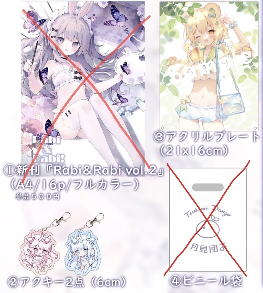うたわれるもの c102 アクリルスタンド セット アクリルスタンド
