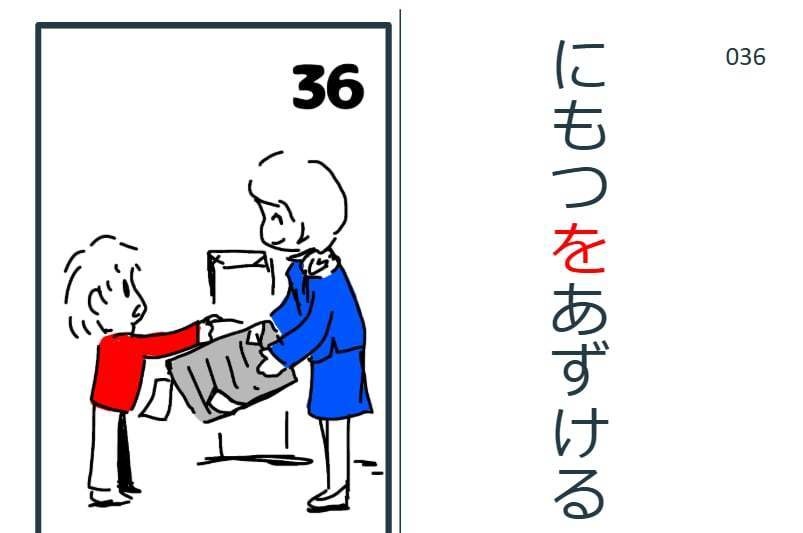 動詞カード 036-040