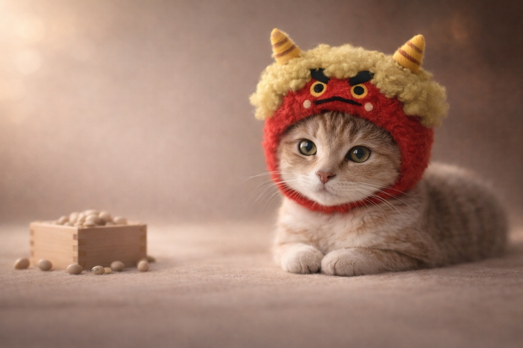 AIにゃんこ素材集（2月）6個