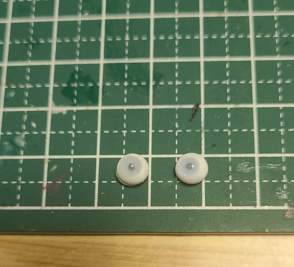 シチリアの追憶対応 レジンアイ6mm（ミルキーブルー）