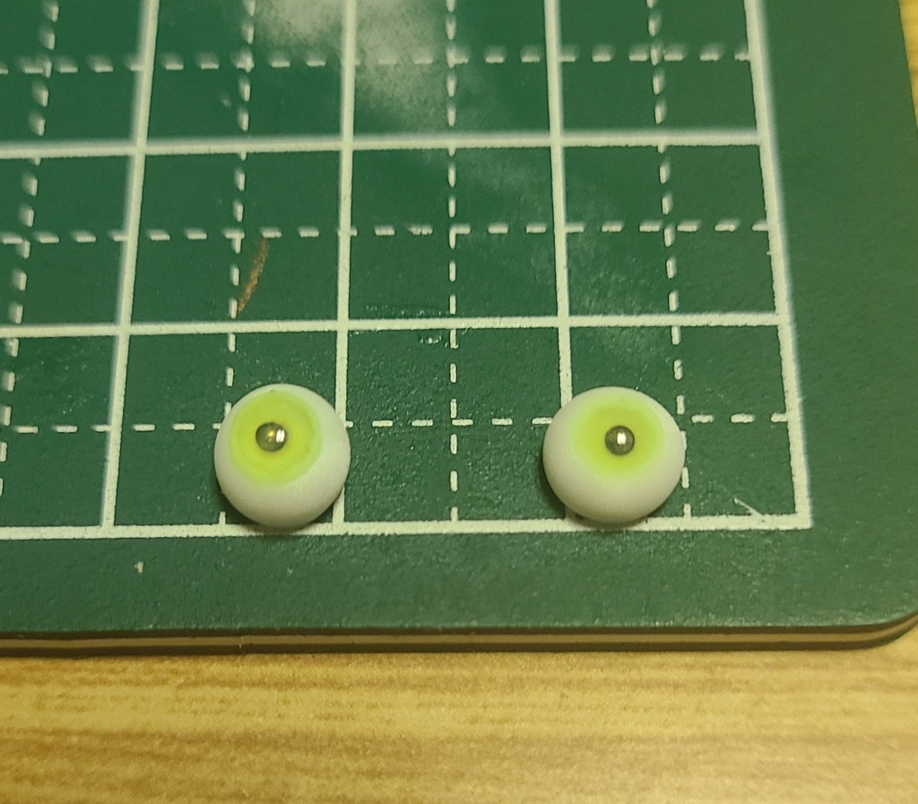 シチリアの追憶対応 レジンアイ6mm（レモンイエロー）