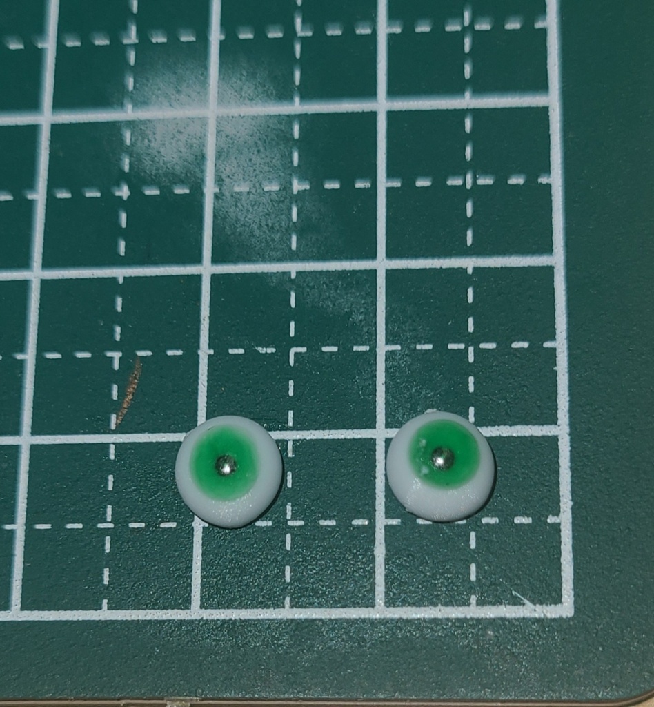 シチリアの追憶対応 レジンアイ6mm（グラスグリーン）