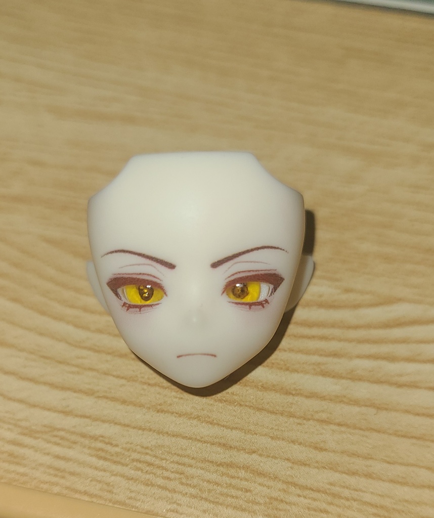 シチリアの追憶対応 レジンアイ6mm（イエロー）