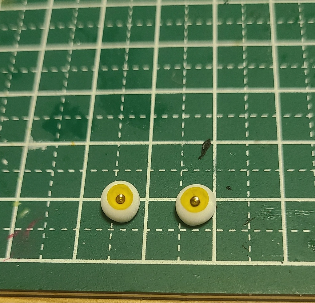 シチリアの追憶対応 レジンアイ6mm（イエロー）