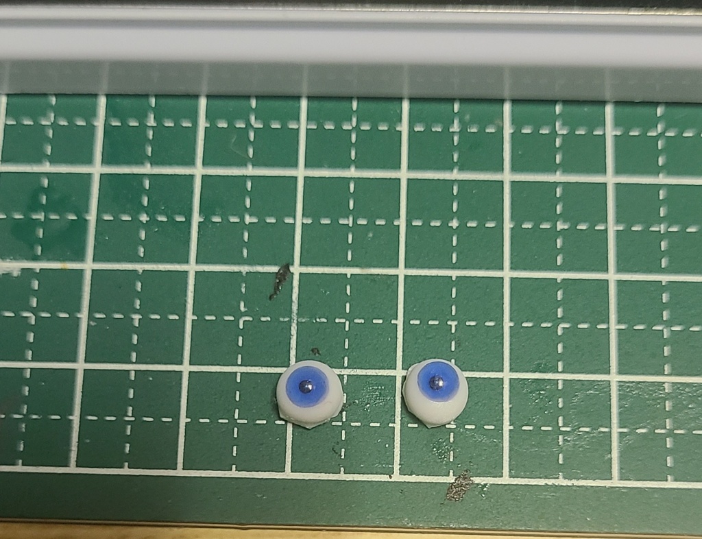 シチリアの追憶対応 レジンアイ6mm（サファイアブルー）