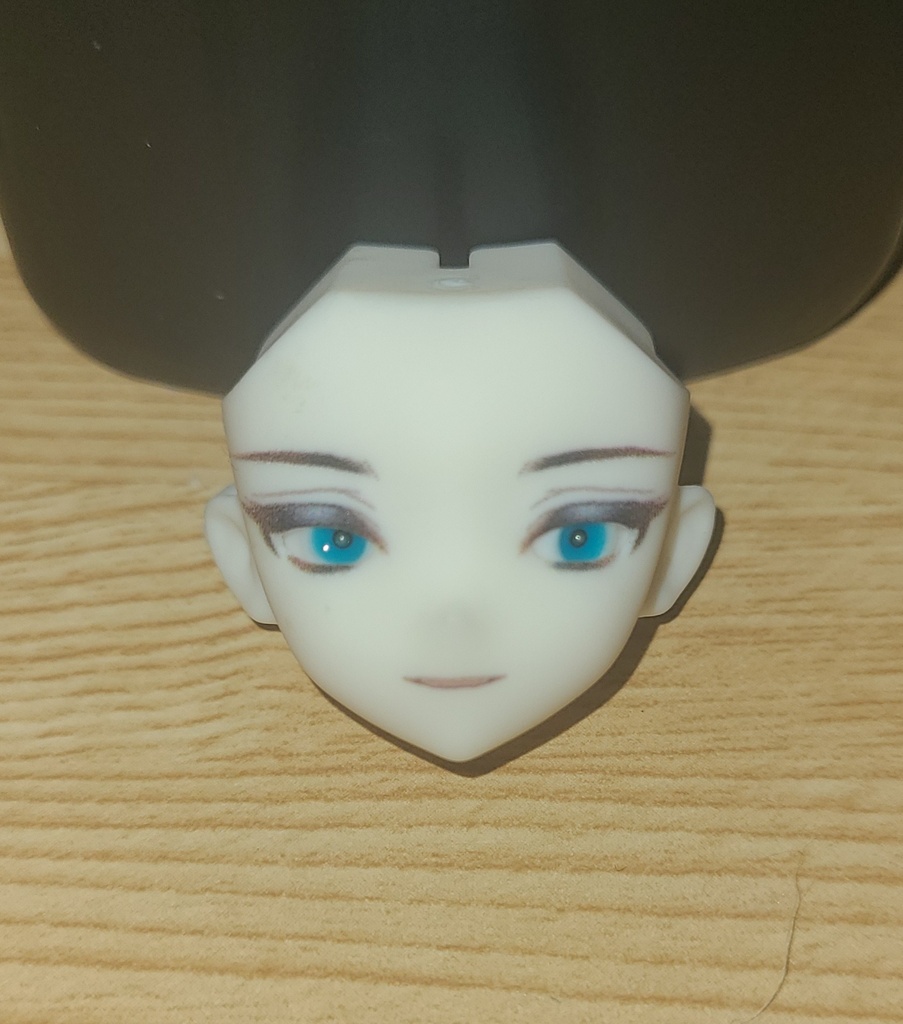 永夜刻痕対応 楕円型レジンアイ6mm（シーブルー）